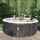 Kép 6/10 - Avenli Vancouver fa mintás felfújható jakuzzi, 204 × 70 cm, 1000 liter