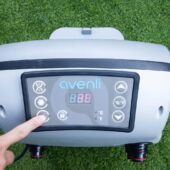 Kép 9/10 - Avenli Vancouver fa mintás felfújható jakuzzi, 204 × 70 cm, 1000 liter