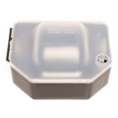 Kép 1/2 - Egérdoboz fém nyárssal, átlátszó tetővel