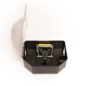 Kép 2/2 - Egérdoboz fém nyárssal, átlátszó tetővel