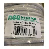 Kép 2/3 - Kötél Gumi - monofil bevonat 8 mm, 1 méter