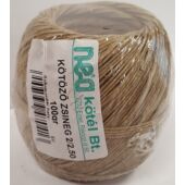 Kép 2/2 - Zsineg--kender 2/2,50 0,1 kg ~125m