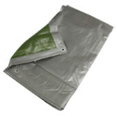 Kép 9/10 - vízálló ezüst színű takaróponyva 120 g