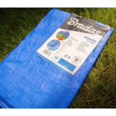 Kép 7/7 - Vízálló kék színű takaróponyva 60 g 2x3 méteres