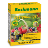 Kép 1/2 - Beckmann szerves-ásványi növénytáp eperhez, szőlőhöz és gyümölcsökhöz 1 kg, 15m2