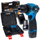 Kép 1/6 - Black akkus fúró-csavarbehajtó, 18V, 2db akkuval
