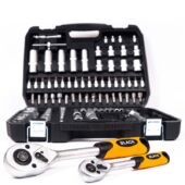 Kép 5/5 - Black Tools szerszámkészlet 1/2&quot;&amp;1/4&quot; 4-32mm (108db-os)