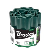 Kép 1/3 - Bradas  univerzális ágyásszegély zöld 9 m x 10 cm