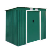 Kép 1/7 - Nortene-Catral Metalshed Creta kerti fém tároló ház zöld 2,16 x 1,71 x 1,30 m