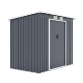 Kép 2/3 - Nortene-Catral Metalshed Creta kerti fém tároló ház szürke 2,16 x 1,71 x 1,30 m