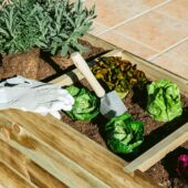 Kép 2/7 - Nortene Catral Natur Line 3 részes magaságyás, 140 x 60 x 40 cm