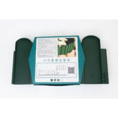 Kép 5/5 - Nortene-Catral Clickborder ágyásszegély (5 db szegély/csomag) 2 méter, zöld