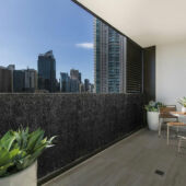 Kép 1/8 - Nortene-Catral Hidegraphite műsövény, 1,5x3 antracit