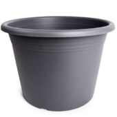 Kép 1/2 - Top virágcserép kör, antracit 15 cm