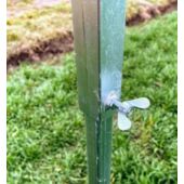 Kép 2/3 - Doxmand Horganyzott acél oszlop 110 cm