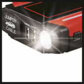 Kép 8/12 - Einhell CE-JS 18 indításrásegítő, bikázó, külső akku, 12V, 300A