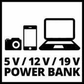 Kép 10/12 - Einhell CE-JS 18 indításrásegítő, bikázó, külső akku, 12V, 300A