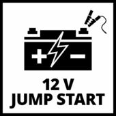 Kép 11/12 - Einhell CE-JS 18 indításrásegítő, bikázó, külső akku, 12V, 300A