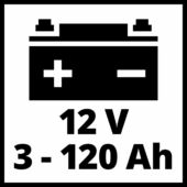 Kép 2/10 - Einhell CE-BC 4 M akkutöltő, 12V, 4A