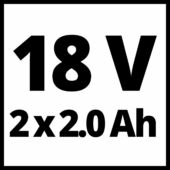 Kép 7/17 - Einhell TE-CD 18/50 Li-i BL (2x2,0Ah) akkus ütvefúró-csavarozó, Power X-Change