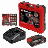 Kép 6/15 - Einhell TE-CD 18/2 Li +39 akkus ütvefúró-csavarozó szett 2.5Ah akkuval és töltővel - Power X-Change
