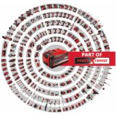 Kép 2/15 - Einhell TE-CD 18/2 Li +39 akkus ütvefúró-csavarozó szett 2.5Ah akkuval és töltővel - Power X-Change