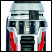 Kép 4/10 - Einhell TE-CD 18 Li E-solo akkus fúró-csavarozó, 18V, 47Nm (akku és töltő nélkül) Power X-Change
