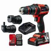 Kép 12/17 - Einhell TE-CD 18/45 3X-Li +22 1x2,0Ah akkus fúró-csavarozó szett, 18V, 1x2.0Ah akkuval és töltővel