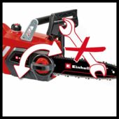 Kép 4/9 - Einhell GE-LC 18/25 Li-Solo akkus láncfűrész, 18V, 25cm (akku és töltő nélkül), Power X-Change