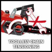 Kép 15/25 - Einhell GE-LC 18 Li Kit akkumulátoros láncfűrész (18V 3,0Ah) Power X-Change