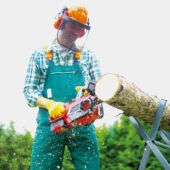 Kép 17/25 - Einhell GE-LC 18 Li Kit akkumulátoros láncfűrész (18V 3,0Ah) Power X-Change