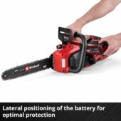 Kép 10/11 - Einhell Professional GP-LC 36/40 Li BL-Solo akkus láncfűrész, PXC 