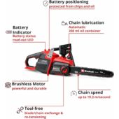 Kép 3/11 - Einhell Professional GP-LC 36/40 Li BL-Solo akkus láncfűrész, PXC 