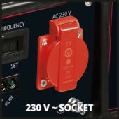 Kép 9/10 - Einhell TC-IG 1100 áramfejlesztő 1.1kW, 4.2L