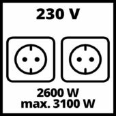 Kép 3/4 - Einhell TC-PG 3500 W áramfejlesztő generátor