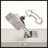 Kép 4/9 - Einhell TC-TS 210 Asztali Körfűrész 1200W, 210mm
