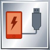 Kép 4/6 - Einhell TE-CP Li USB-Solo USB töltő