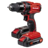 Kép 1/4 - Einhell TC-CD 18-2 Li Kit akkus csavarozó 18V 1,3Ah (2db akkuval)