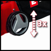 Kép 4/6 - Einhell GC-PM 40/2 benzines fűnyíró, 2.0kW, 132cm3, 40cm, 45L