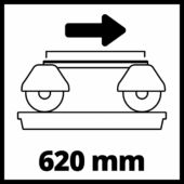 Kép 11/15 - Einhell TE-TC 620 U vizes csempevágó, 900W, 620mm