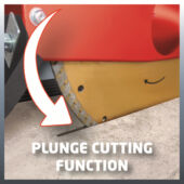 Kép 8/13 - Einhell RT-SC 920 L Kő- és Téglavágógép 300mm / 2200W