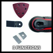 Kép 7/28 - Einhell TP-MG 18 Li BL-Solo Akkus Multicsiszoló Power X-Change