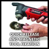 Kép 13/28 - Einhell TP-MG 18 Li BL-Solo Akkus Multicsiszoló Power X-Change