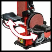 Kép 5/12 - Einhell TC-US 380 asztali szalagcsiszoló, 380W, 150mm
