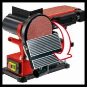 Kép 6/12 - Einhell TC-US 380 asztali szalagcsiszoló, 380W, 150mm