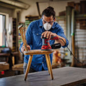 Kép 5/8 - Einhell TC-RS 425 E excentercsiszoló, 425W, 125mm