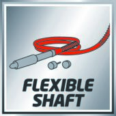 Kép 5/13 - Einhell TC-MG 135 csiszoló-gravírozó szett, 135W, 189 részes