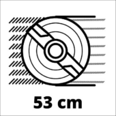 Kép 4/4 - Einhell GE-PM 53 S HW-E Li (1x1,5Ah) benzines fűnyíró