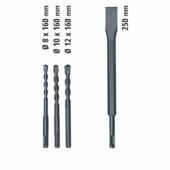 Kép 7/8 - Einhell TC-RH 620 4F Kit fúrókalapács, SDS Plus, 620W, 2.2J