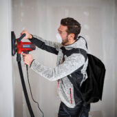 Kép 6/14 - Einhell TC-DWS 225 gipszkartoncsiszoló, 1220W, 225mm